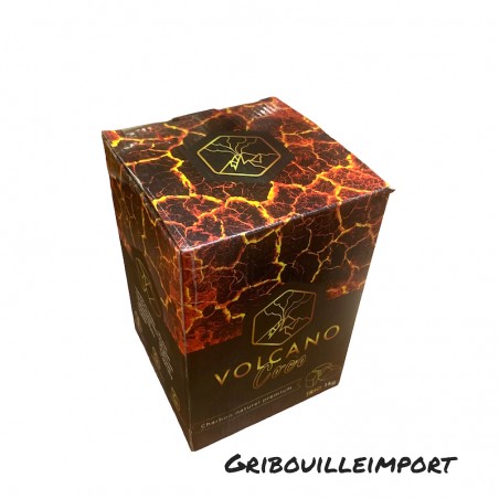 Box of 1 kg of trio coco charcoal for shisha.