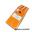 Scatola da 12 pacchetti di incenso indiano naturale Ppure Amber.