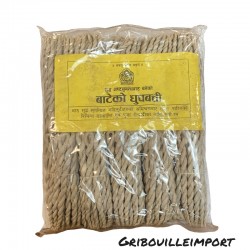 Incenso dal Nepal in trecce di piante naturali per la meditazione.