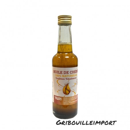 Olio di chebe tradizionale del Ciad.