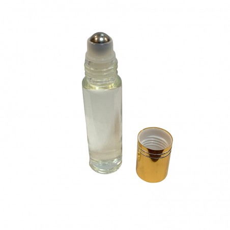 Flacon de parfum vanille avec roll's et sans alcool.