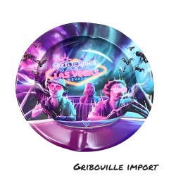 "Welcome to Las Vegas" Aschenbecher aus Metall.