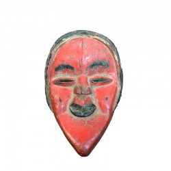 Antica maschera Dan Guéré da collezione.