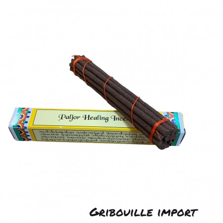 Tibetan natural "Pajor Healing" incense roll.
