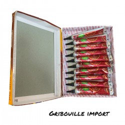 Tubi per tatuaggi all'henné. colore rosso bruno.