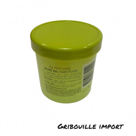 Pot of styling pomade "olive oil"