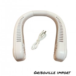 Grande ventilatore a collo di calore.