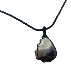 Amethyst-Stein-Anhänger