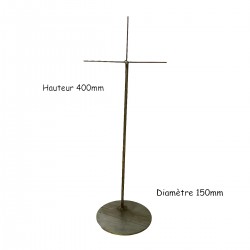 Runde Stahlbasismaske 150 mm