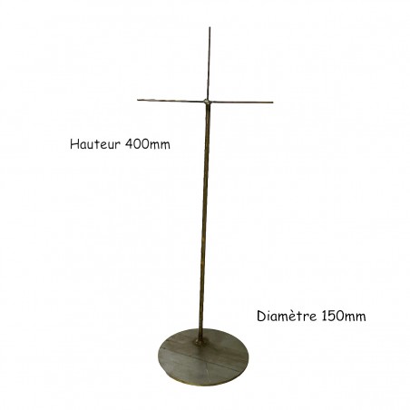 Round Steel Base Mask 150 mm