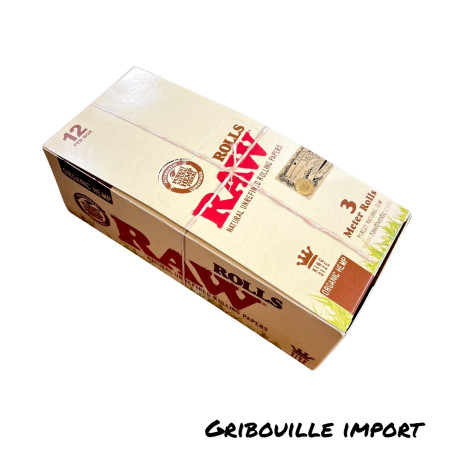 Box of 12 Roll's RAW 3 meters