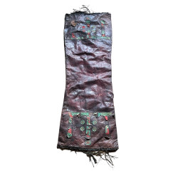 Touareg Kissen Authentisches Leder Old Mali