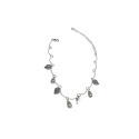 Silver Leaf Foot Chain Bracelet