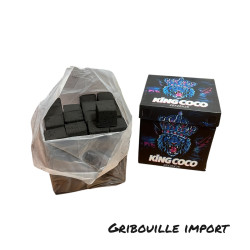 Carbone naturale King Coconut per narghilè da 1 kg