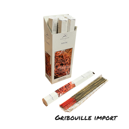 Packs of 6 boxes of Indian sandalwood incense