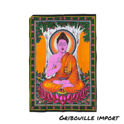Tenture de la divinité Bouddha