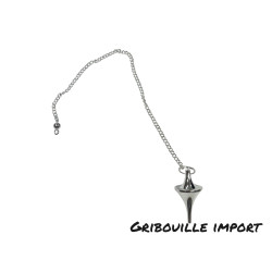 Orologio a pendolo Kito in metallo argentato