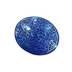 Ovale Schachtel aus Recyclingpapier