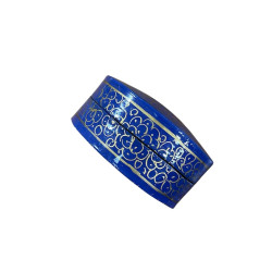 Ovale Schachtel aus Recyclingpapier