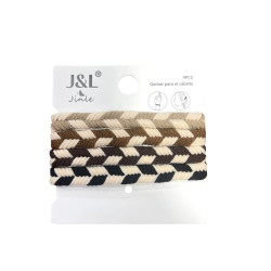 4 elastici per capelli