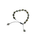 Pulsera Ajustable de Piedra Labradorita