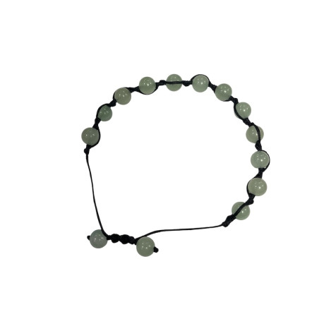 Pulsera Ajustable de Piedra de Jade