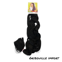 Paquet de mèches Xpression Ultra Braid 1B Noire Tresses