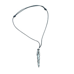 Collier pendentif ethnique amulette