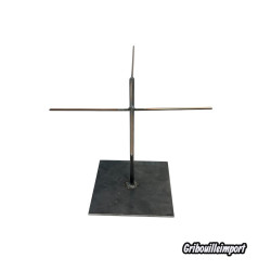 Stahlsockel für "Coco-Fesses" Lodoicea maldivica