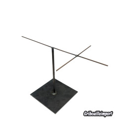 Base de acero para "Coco de Mer" Lodoicea maldivica