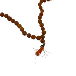 Collar Mala de Semillas de Rudraksha
