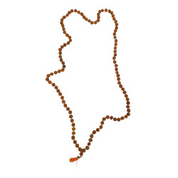 Collar Mala de Semillas de Rudraksha