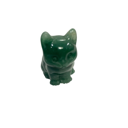 Gato de Aventurina en Piedra
