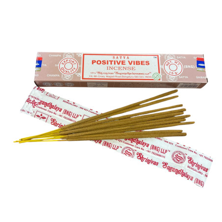 Incienso Positive Vibes Satya 12x15gr