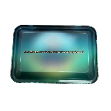 Plato de metal "Panda Gangsta"