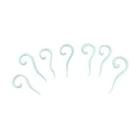 7 piercing tribali etnici a forma di corna