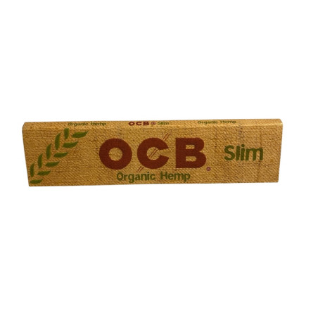 Feuilles à rouler OCB Slim Organic Hemp (Chanvre Bio)