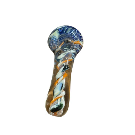 Hand-blown glass pipe