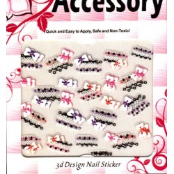 Décors Manucure Ongles Stickers French Pose Nail Art Onglerie