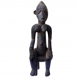 Statue Maternité Senoufo Bois Art Afrique Collection