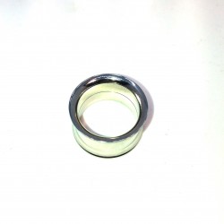 PIercing Plug Steel Silver Ear Round Bijou Body