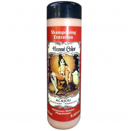 Shampoo in polvere all&apos;henné 250ml colorazione naturale mantenimento dei capelli