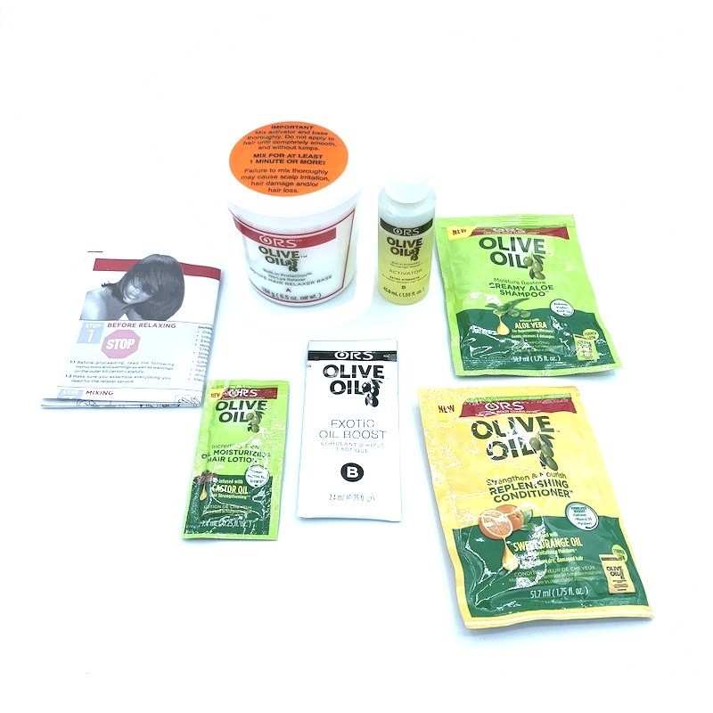 Kit De D frisant Super Pour Cheveux De La Marque Olive Oil Kit De D frisant Super Pour Cheveux De La Marque Olive Oil