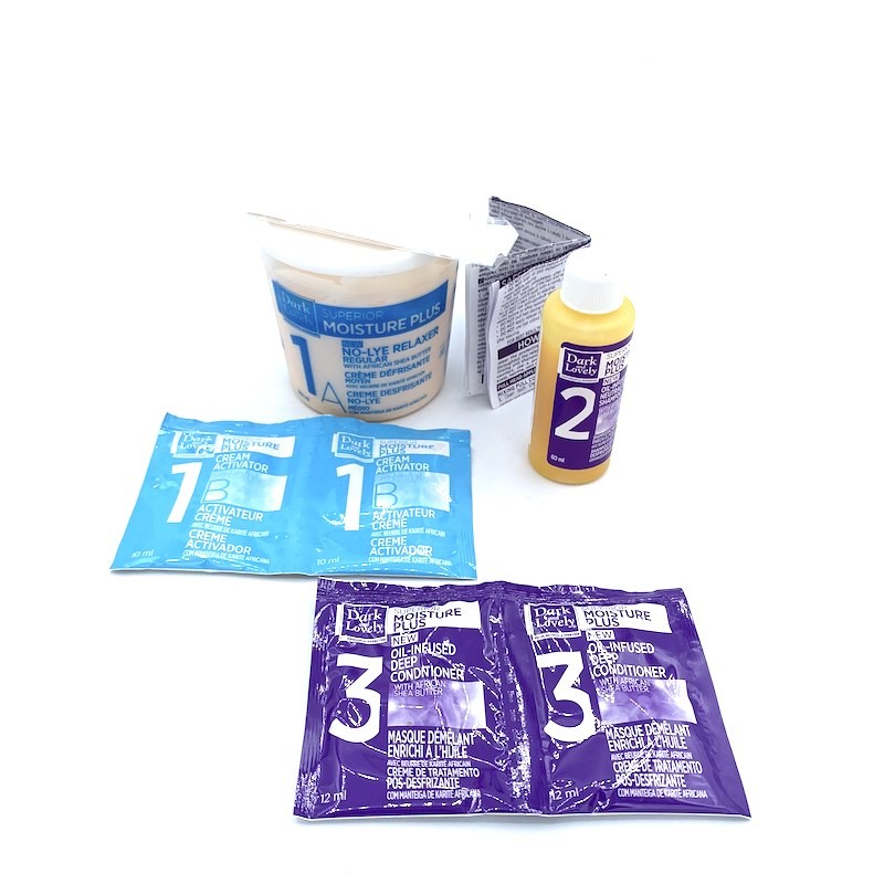 Dark and Lovely no-lye relaxer for normal